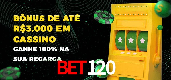 BET120 melhor bônus de depósito